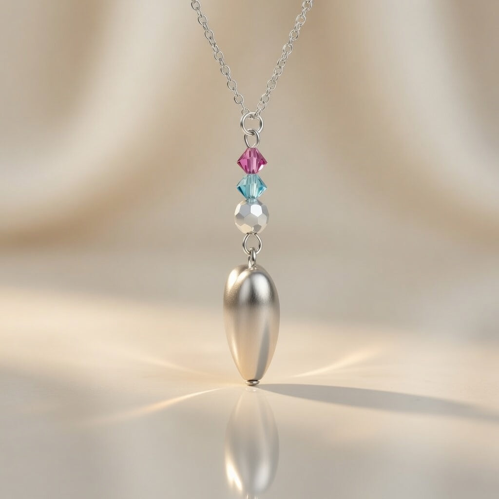 Necklace Rainbow Tenderness Heart