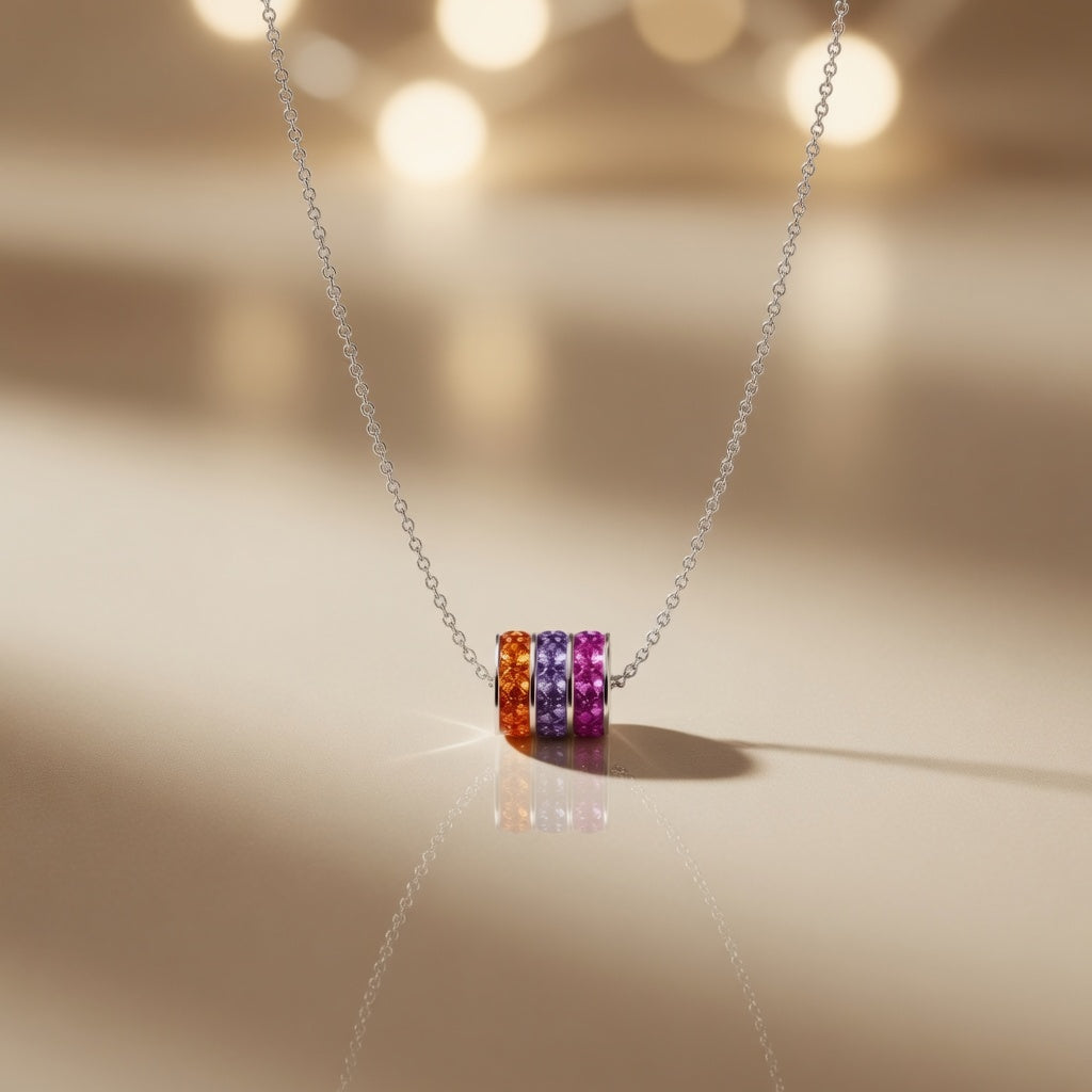 Sunset Amethyst Glow Necklace