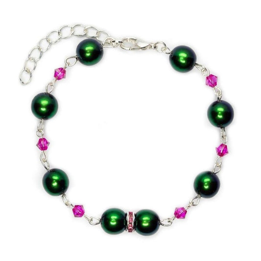 Bracelet Emerald Fuchsia