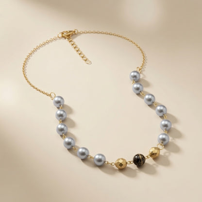 Czech Glass Pearls of the Heavens Bead Necklace