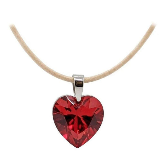 Pendant Heart of Scarlet Passion