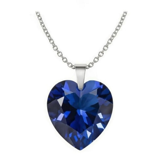 Pendant Sapphire Depth Heart