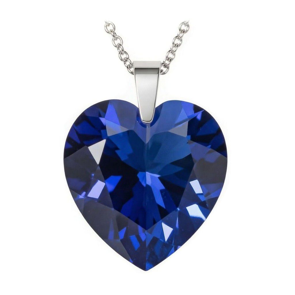 Pendant Sapphire Depth Heart