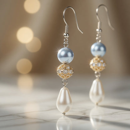 Earrings Pearl Aether