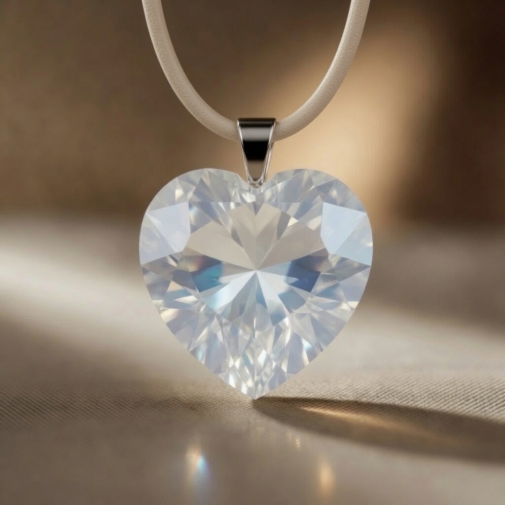 Pendant Rainbow Ice Heart