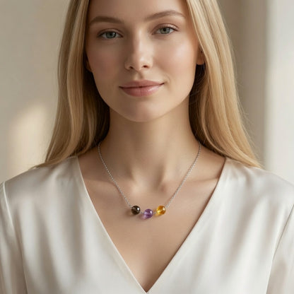 Trinity Aura Glow Necklace