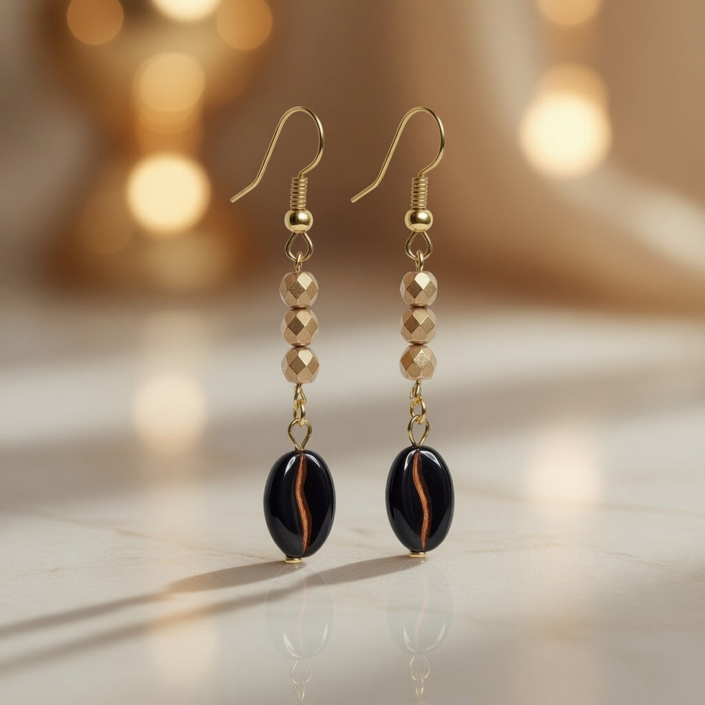 Earrings Coffeehouse Nocturne
