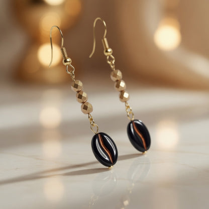 Earrings Coffeehouse Nocturne