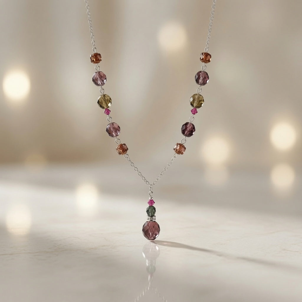 Necklace Sparkling Bohemian Sunset