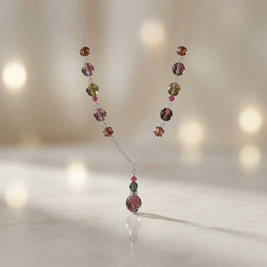 Necklace Sparkling Bohemian Sunset