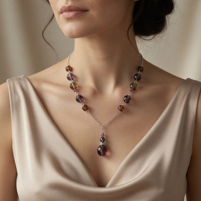 Necklace Sparkling Bohemian Sunset