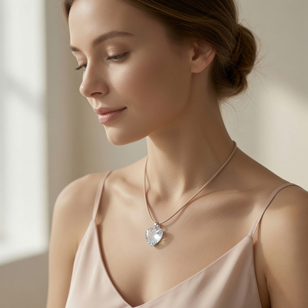 Pendant Rainbow Ice Heart