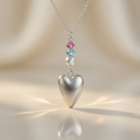 Necklace Rainbow Tenderness Heart