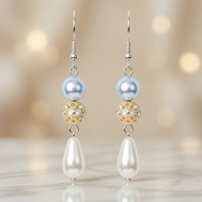 Earrings Pearl Aether
