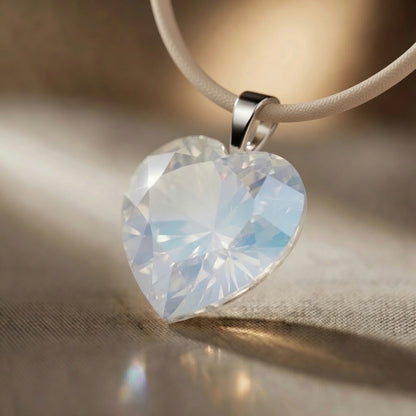 Pendant Rainbow Ice Heart