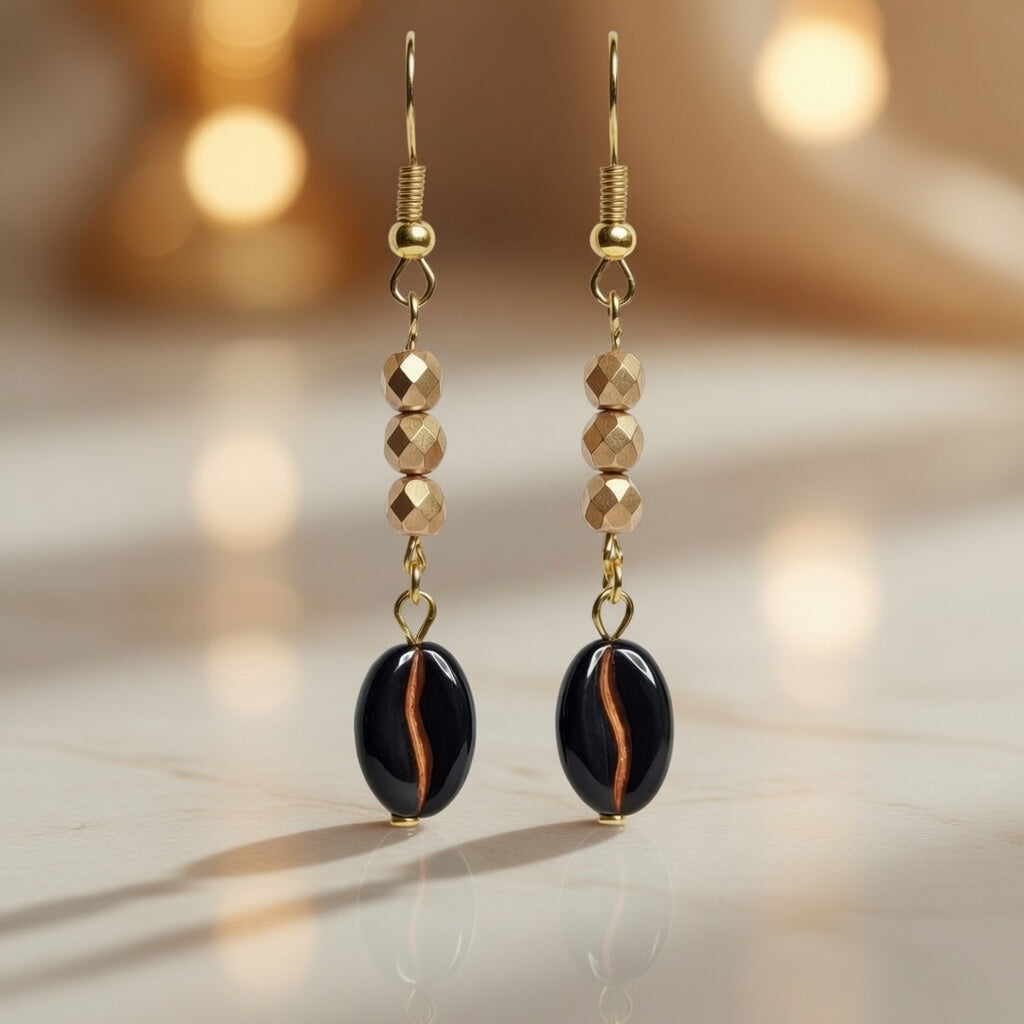Earrings Coffeehouse Nocturne