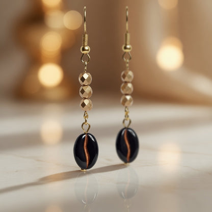 Earrings Coffeehouse Nocturne