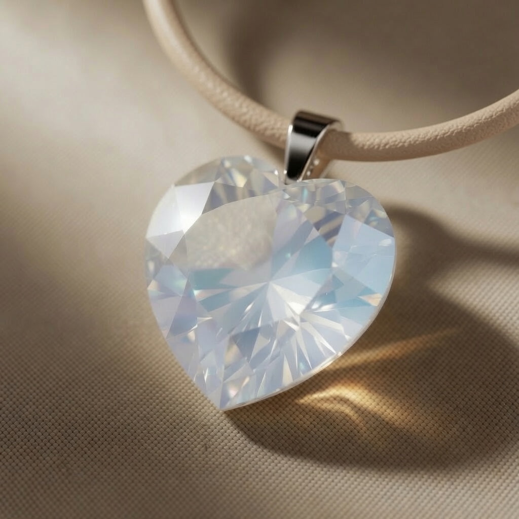 Pendant Rainbow Ice Heart