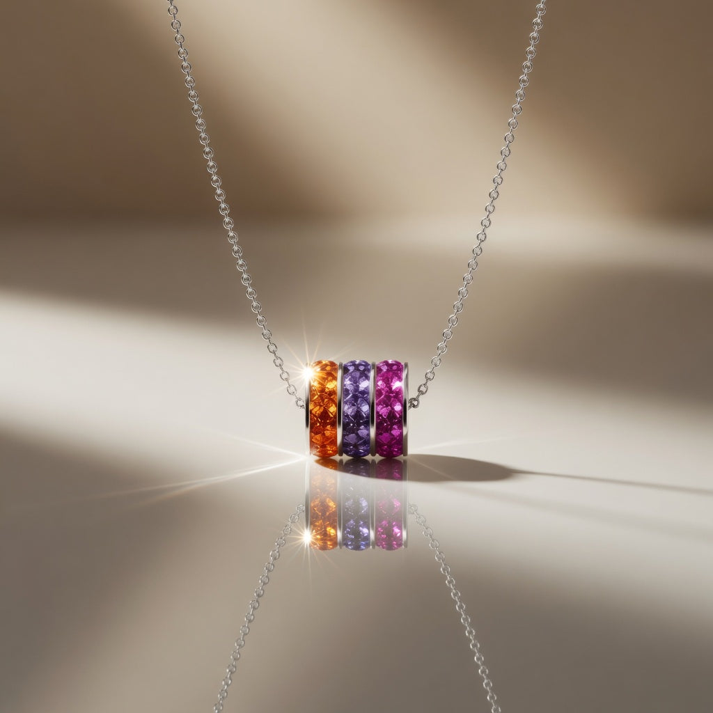 Sunset Amethyst Glow Necklace