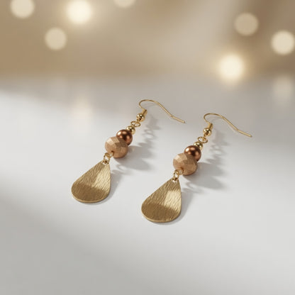 Copper Radiance Earrings