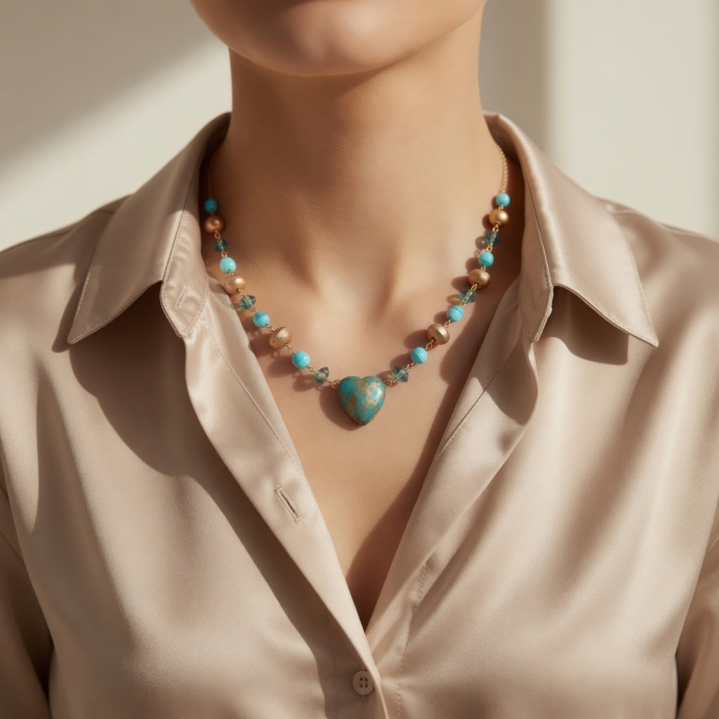 Necklace Azure Ocean Core