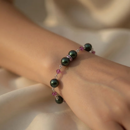 Bracelet Emerald Fuchsia