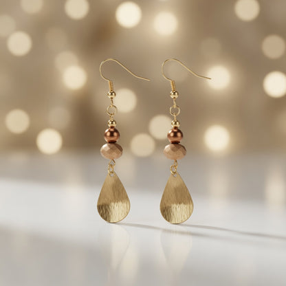 Copper Radiance Earrings