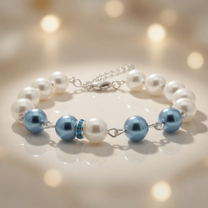 Czech Glass Sea Pearl Bracelet