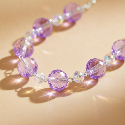 Czech Glass Amethyst Purple Lavender