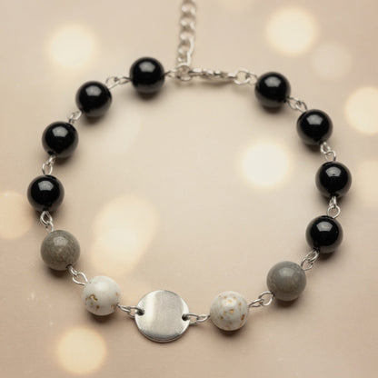Czech Glass Cosmic Balance Beaded Boho Bracelet