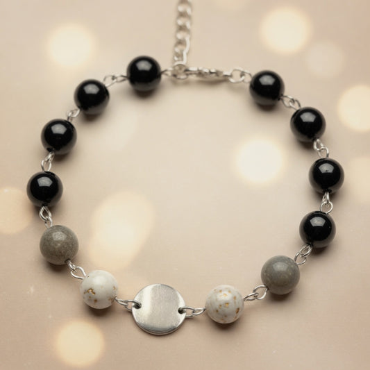 Czech Glass Cosmic Balance Beaded Boho Bracelet