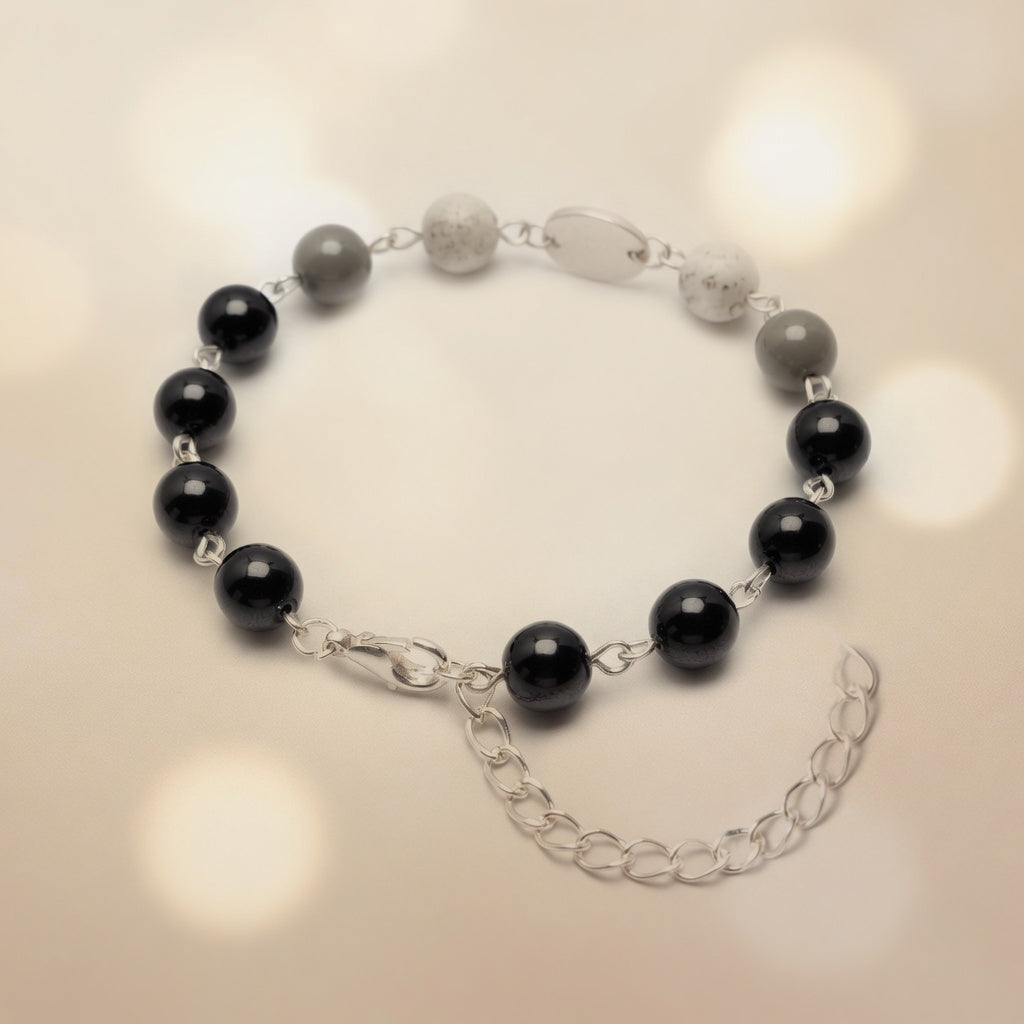 Czech Glass Cosmic Balance Beaded Boho Bracelet