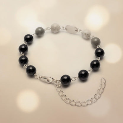 Czech Glass Cosmic Balance Beaded Boho Bracelet
