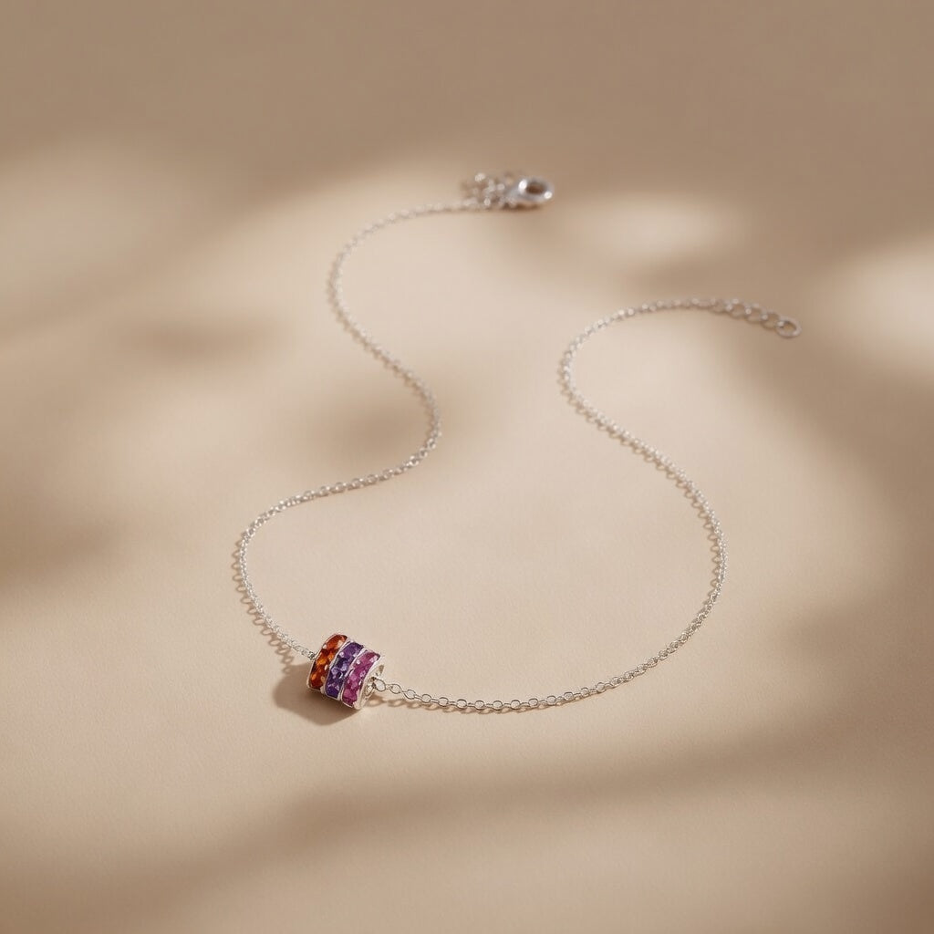 Sunset Amethyst Glow Necklace