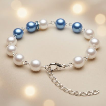 Czech Glass Sea Pearl Bracelet