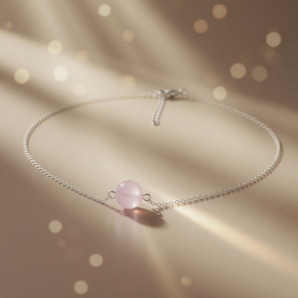 Pink Aura Glow Necklace