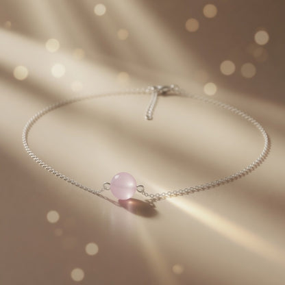 Pink Aura Glow Necklace