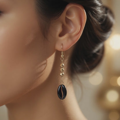 Earrings Coffeehouse Nocturne