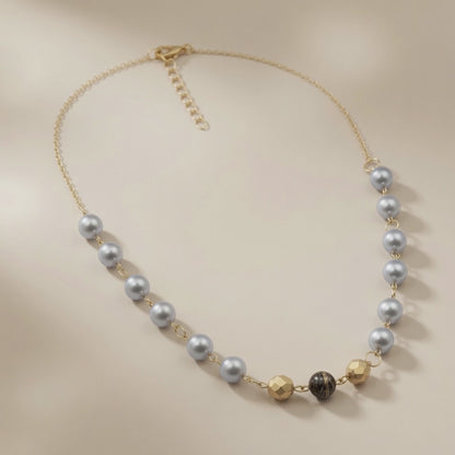 Czech Glass Pearls of the Heavens Bead Necklace