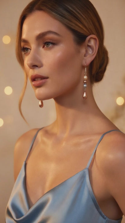 Earrings Dusk Iridescent Glow