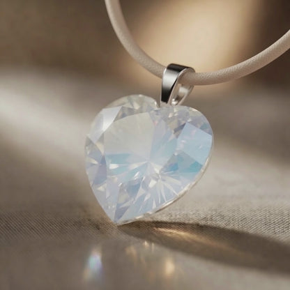 Pendant Rainbow Ice Heart