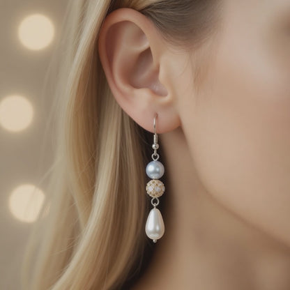 Earrings Pearl Aether
