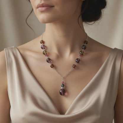 Necklace Sparkling Bohemian Sunset