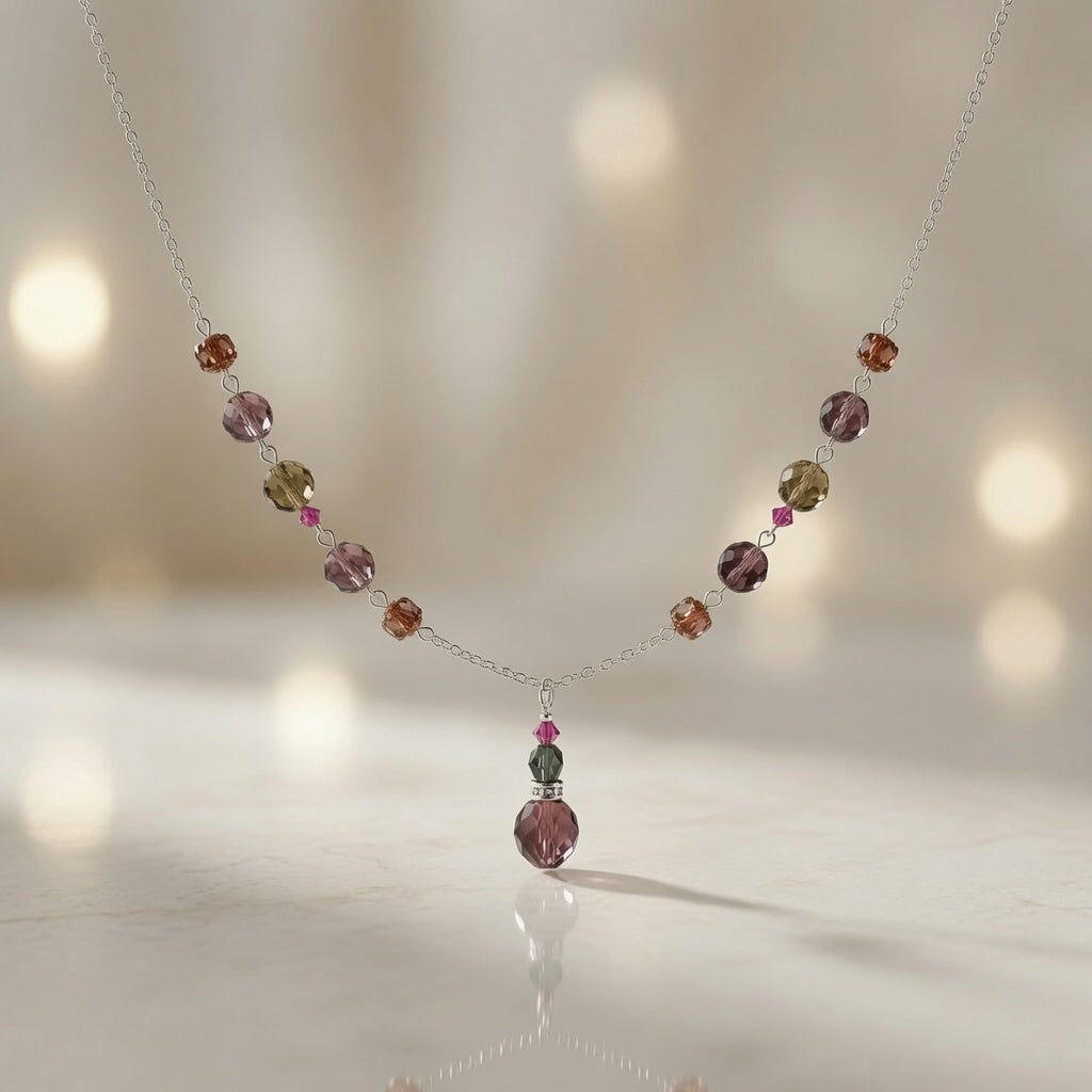 Necklace Sparkling Bohemian Sunset