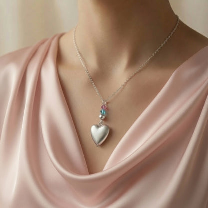 Necklace Rainbow Tenderness Heart