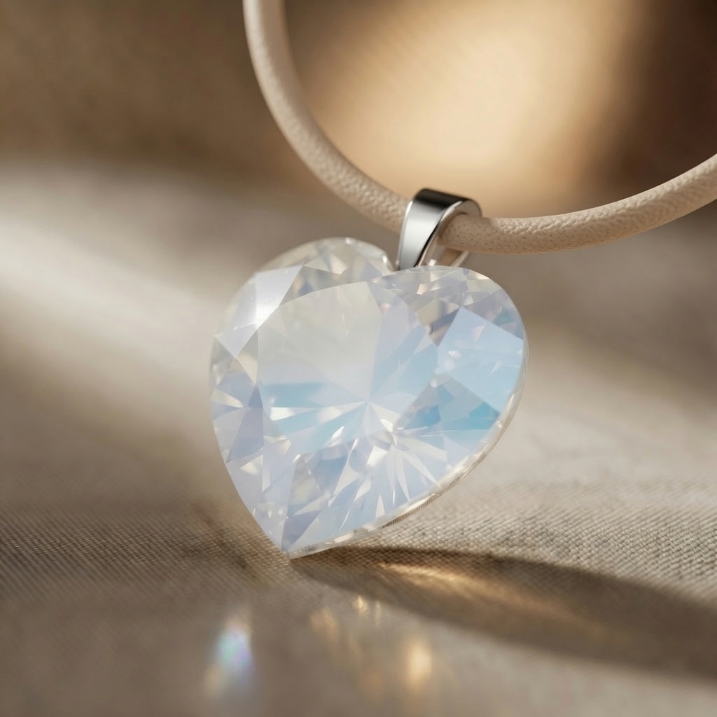 Pendant Rainbow Ice Heart